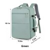 Expandable 34L Carry-On Travel Backpack