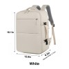 Expandable 34L Carry-On Travel Backpack