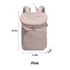 Lightweight Nylon Backpack with Flip-Top