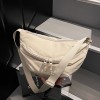 Nylon Crescent Crossbody Shoulder Bag