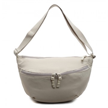 Nylon Crescent Crossbody Shoulder Bag