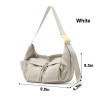 Nylon Hobo Crossbody Tote Bag