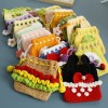 Handmade Crochet Drawstring Coin Purse & Earphone Pouch