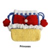 Handmade Crochet Drawstring Coin Purse & Earphone Pouch