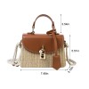 Small Straw Crossbody Bag