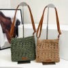 Straw Crochet Crossbody Shoulder Bag