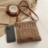 Straw Crochet Crossbody Shoulder Bag
