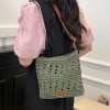 Straw Crochet Crossbody Shoulder Bag