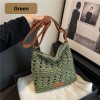 Straw Crochet Crossbody Shoulder Bag
