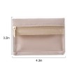 Small Velvet Jewelry Storage Bag with Clear Window
