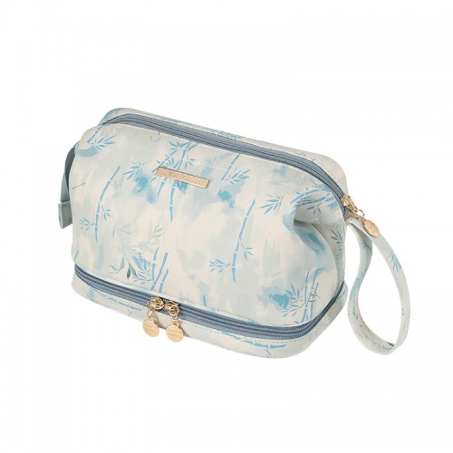 Double Layer Cosmetic Bag for Women