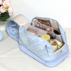 Double Layer Makeup Bag with Compartments