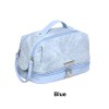 Double Layer Makeup Bag with Compartments