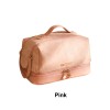 Double Layer Makeup Bag with Compartments