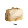 Double Layer Makeup Bag with Compartments
